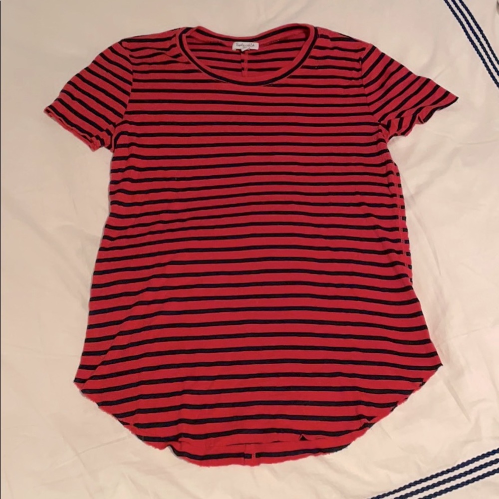 striped splendid tee